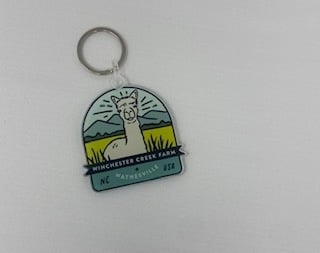 WCF Alpaca Arch Keychain