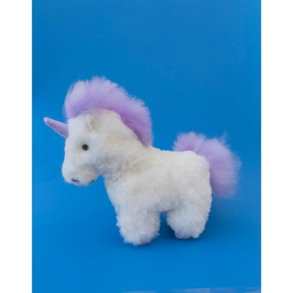 Purple Unicorn Alpaca Plush