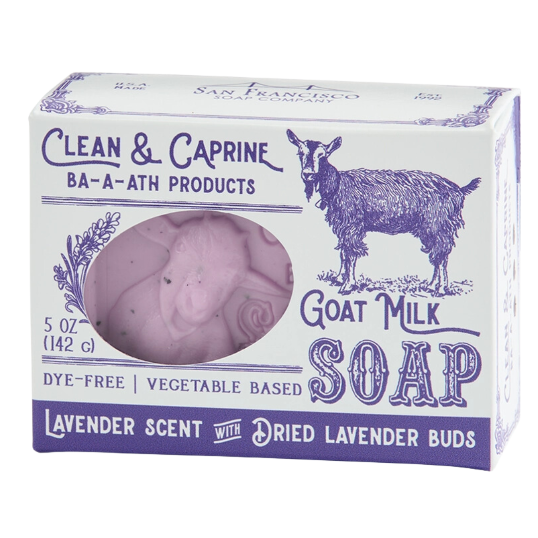 Lavender Goat Milk 5oz Pressed Bar Soap