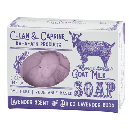 Lavender Goat Milk 5oz Pressed Bar Soap