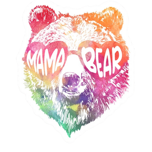 Mama Bear Vinyl Sticker