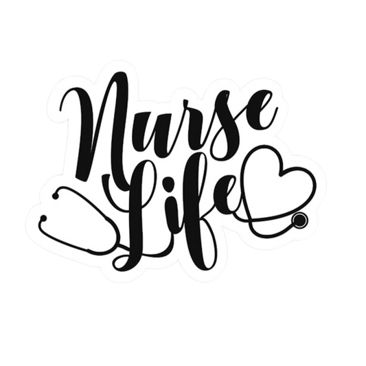 Nurse Life Vinyl Sticker