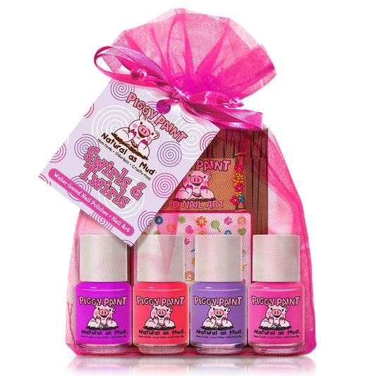 Swirls and Twirls Nail Polish Sets - 0.25 oz