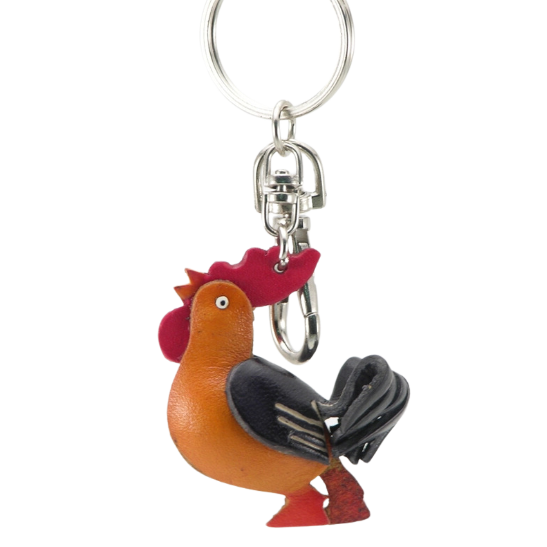 Assorted Animal Leather Key Chains