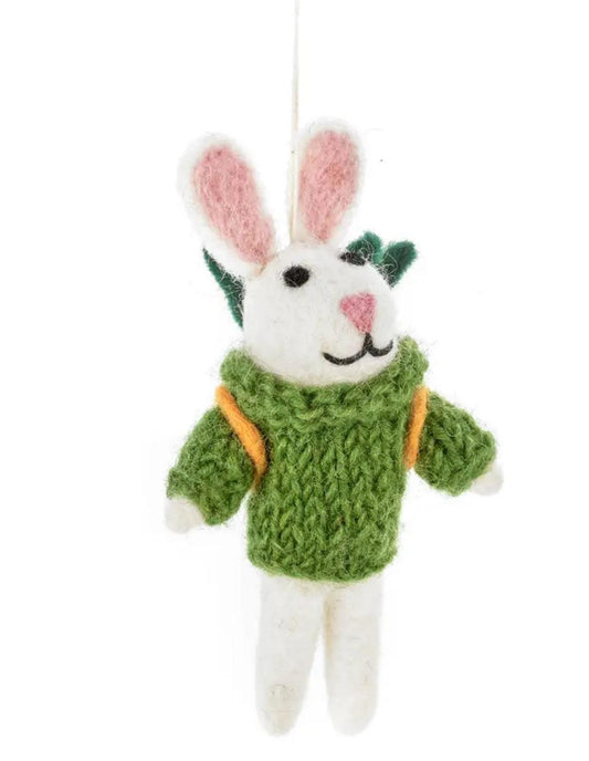 Handmade Felt Ronnie The Rabbit