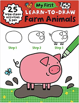 My First Learn To Draw: Farm Animals