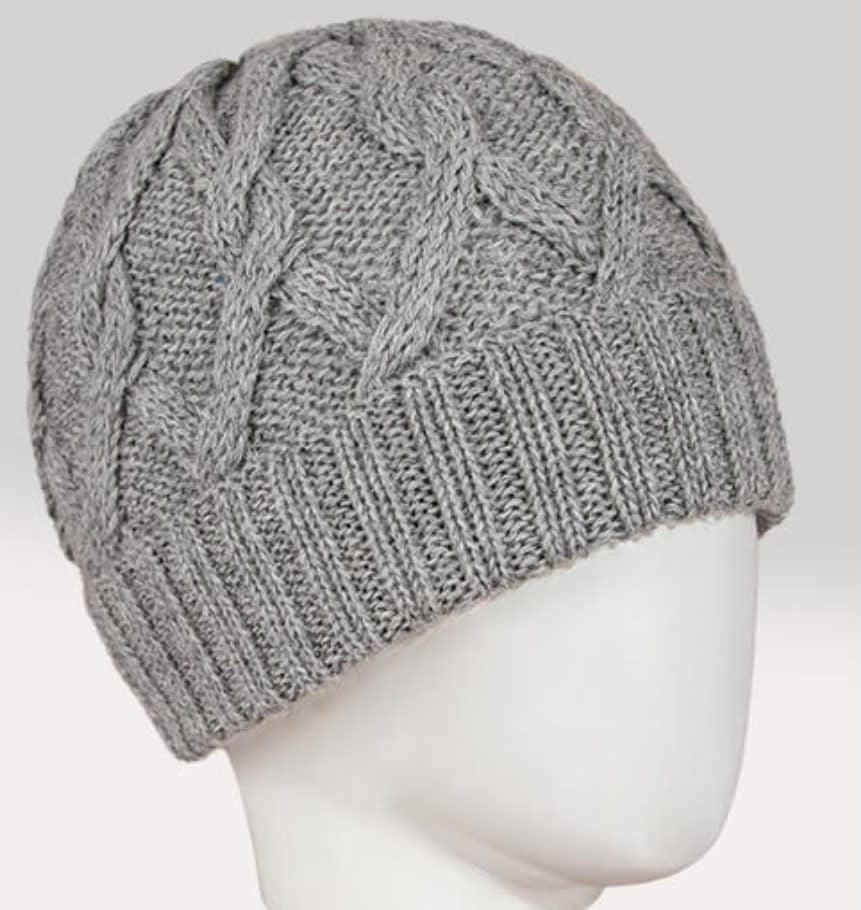 Snake Cable Alpaca Hat