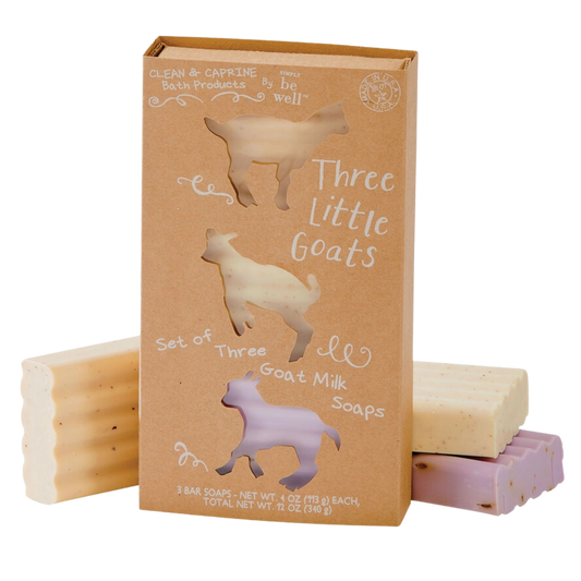 Three Little Goats Gift Set: Lavender, Almond, Honey