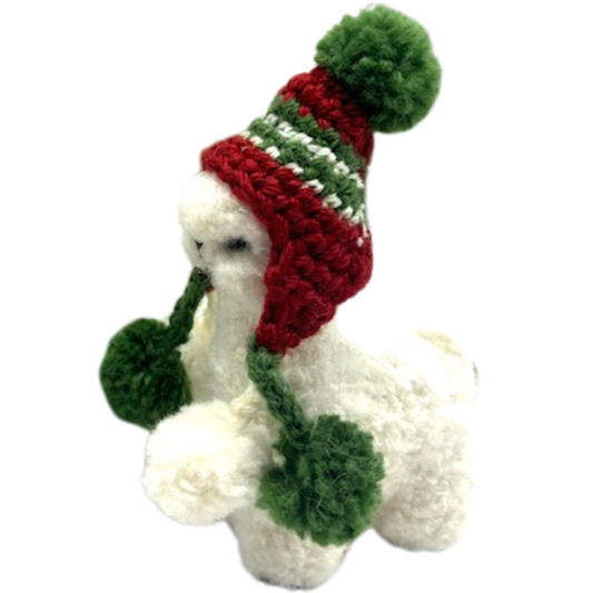 Alpaca with Winter Hats- 3.5”